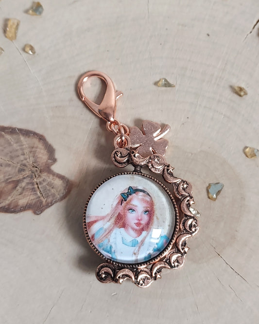 Pampille double Alice