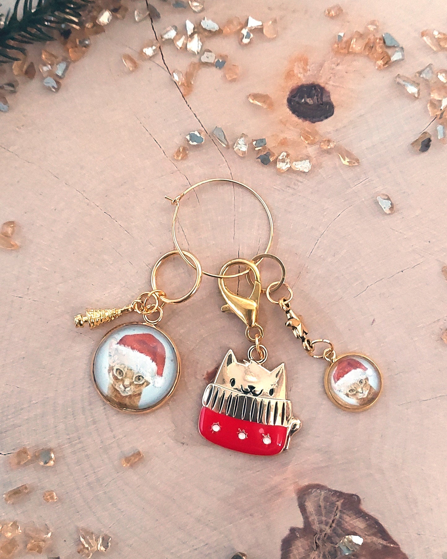 Trio Chat Noël
