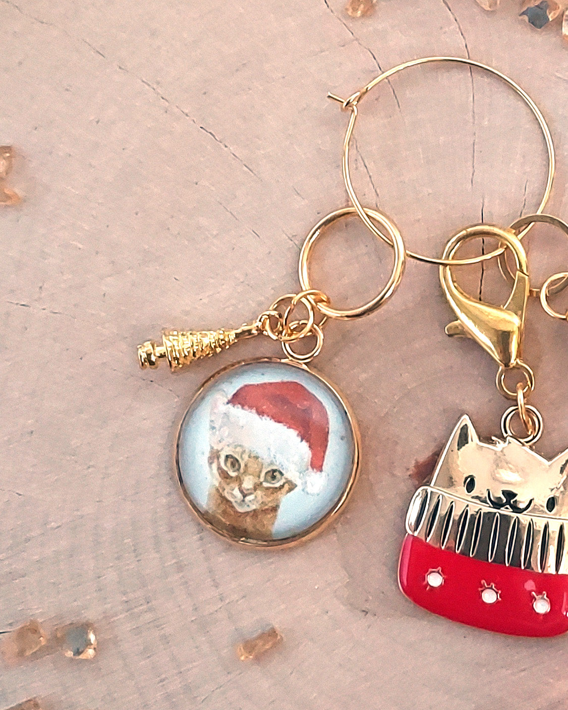 Trio Chat Noël