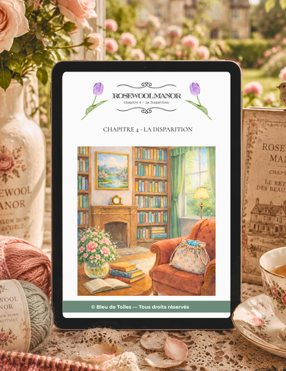 Ebook / Livret – Rosewool Manor – Chapitre 4 : La Disparition