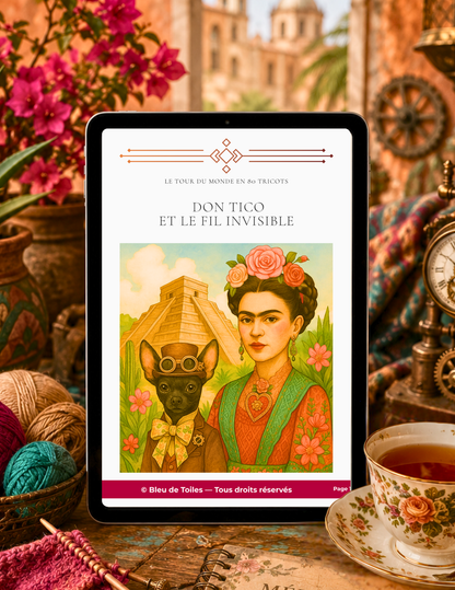 Ebook / Livret – Tour du Monde en 80 Tricots – Escale 1 : Mexique (PDF)