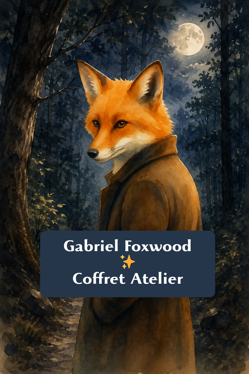 Rosewool Manor – Chapitre 6 : Gabriel Foxwood  • Le Coffret Atelier