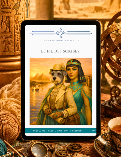 Ebook / Livret – Tour du Monde en 80 Tricots – Escale 3 : Égypte