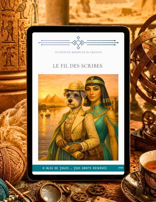 Ebook / Livret – Tour du Monde en 80 Tricots – Escale 3 : Égypte