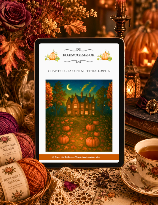 Ebook / Livret – Rosewool Manor – Chapitre 2 : Par une Nuit d’Halloween (PDF)