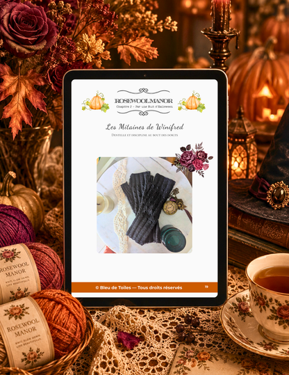 Ebook / Livret – Rosewool Manor – Chapitre 2 : Par une Nuit d’Halloween (PDF)