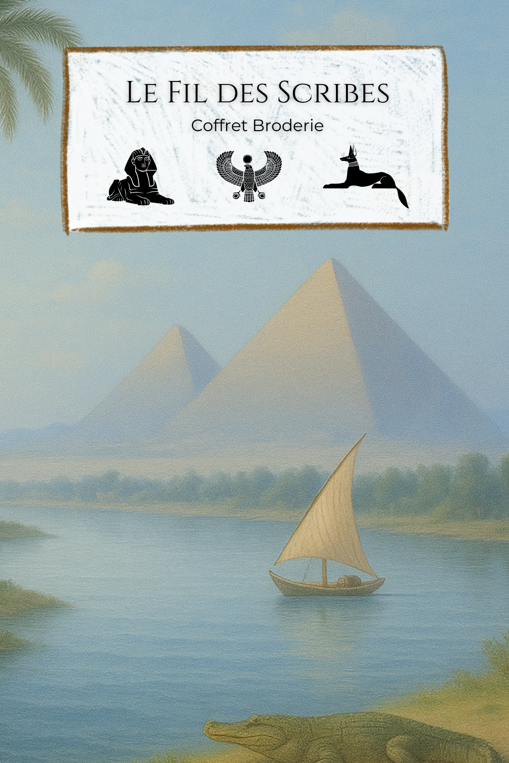 Coffret Broderie – Les Rives du Nil