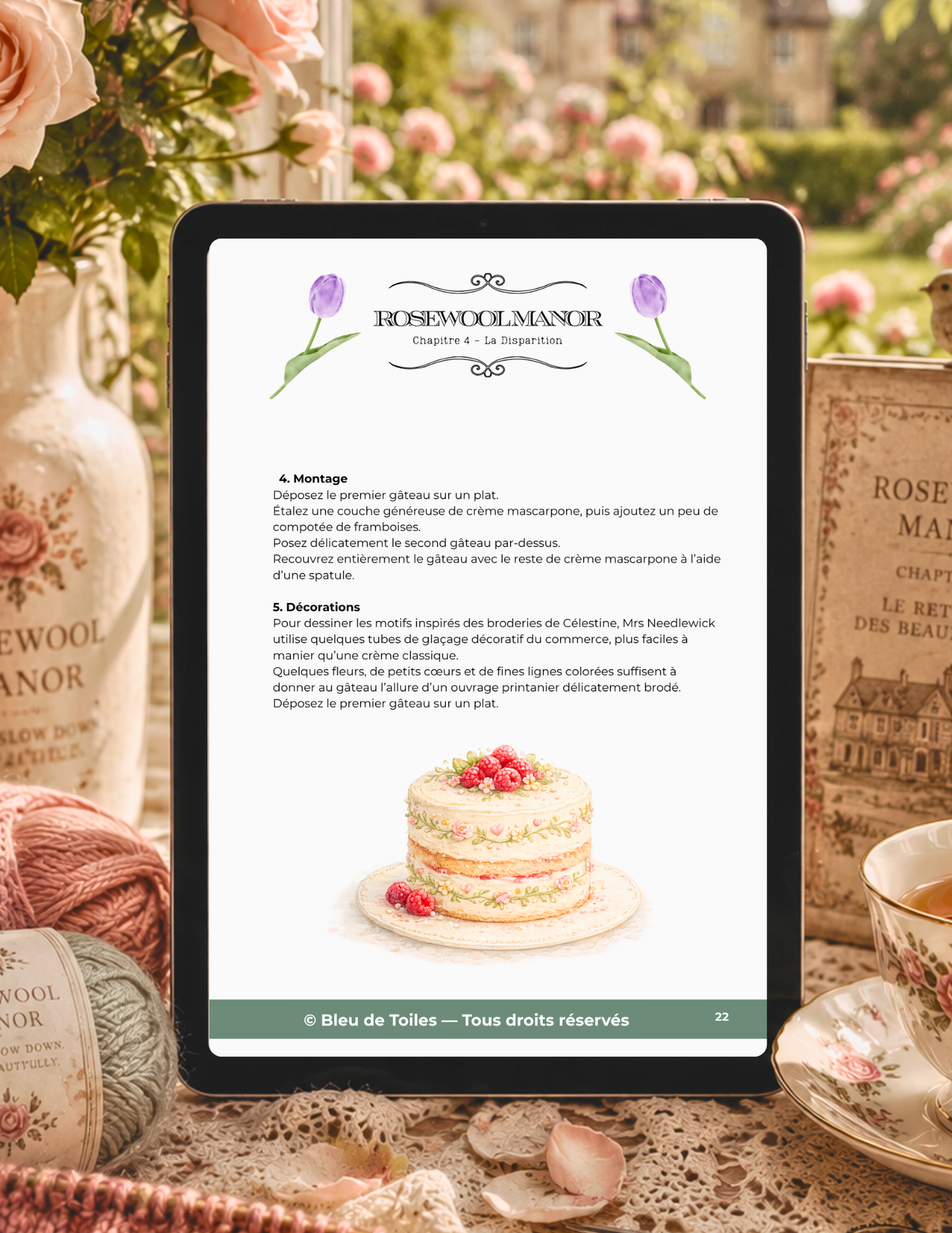 Ebook / Livret – Rosewool Manor – Chapitre 4 : La Disparition