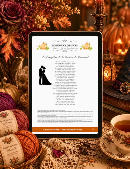 Ebook / Livret – Rosewool Manor – Chapitre 2 : Par une Nuit d’Halloween (PDF)