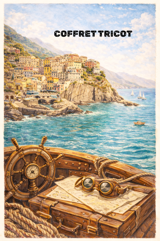 Tour du Monde en 80 tricots – La Riviera Oubliée - coffret Tricot
