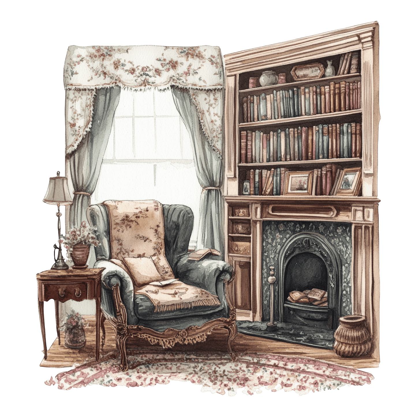 Rosewool Manor – Chapitre 3 : Premiers soupçons • Le Coffret Salon Broderie