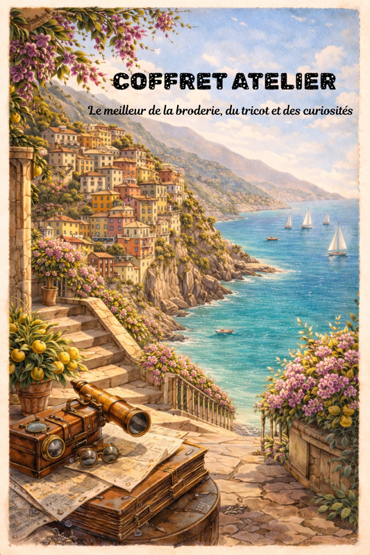 Tour du Monde en 80 tricots – La Riviera Oubliée - coffret Atelier