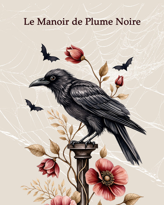 🧶 Ensemble de 5 marqueurs tricot –  Le Manoir de Plume Noire
