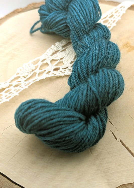 Mini Mérinos - Bleu Canard