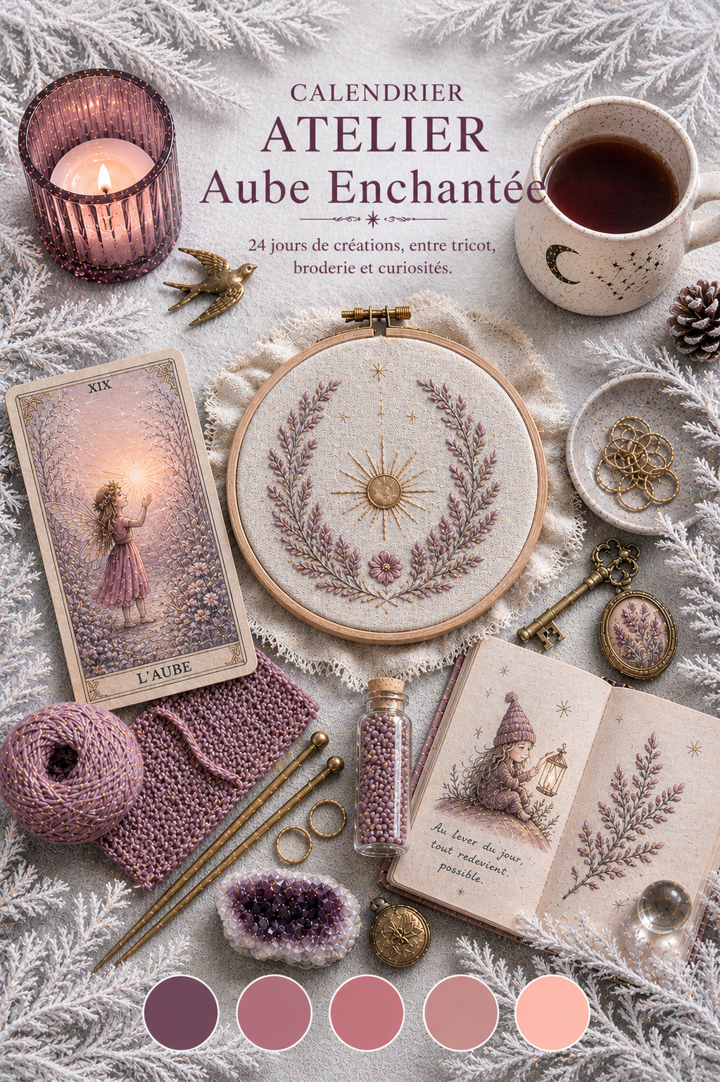 Le Tarot des Nuits d'Hiver - Calendrier de l'Avent Atelier