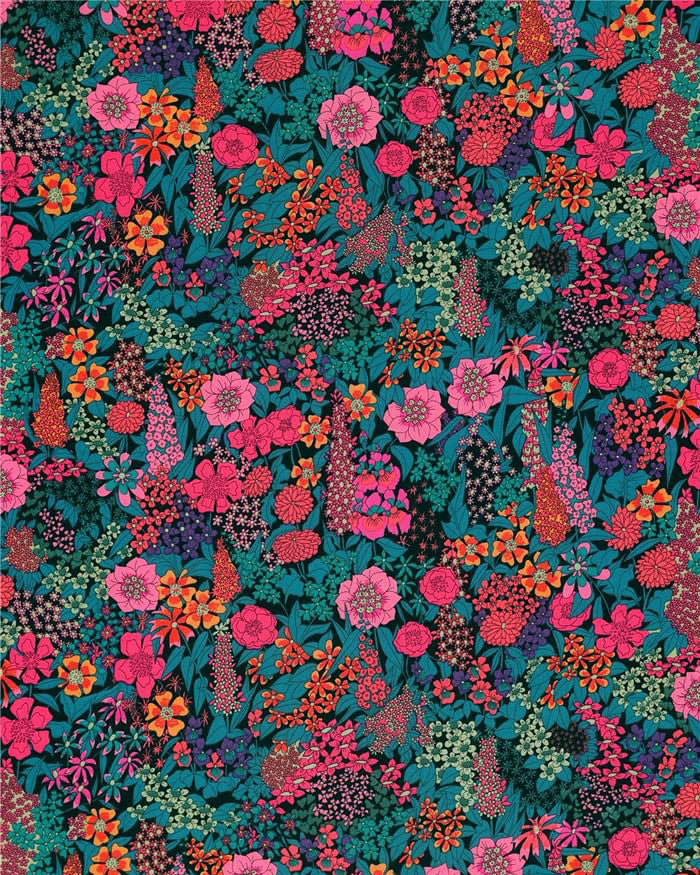 Coupon Liberty Tana Lawn Ciara Pétrole