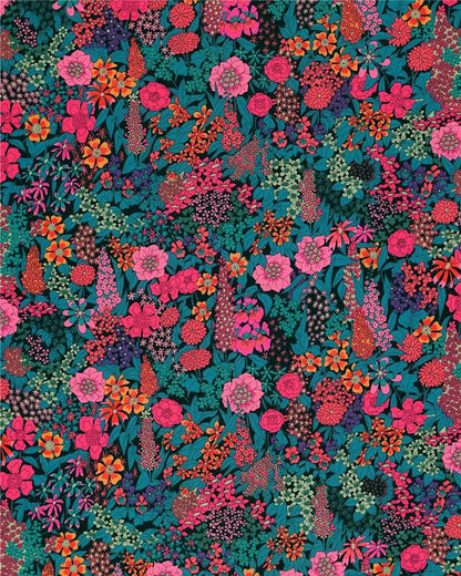 Coupon Liberty Tana Lawn Ciara Pétrole