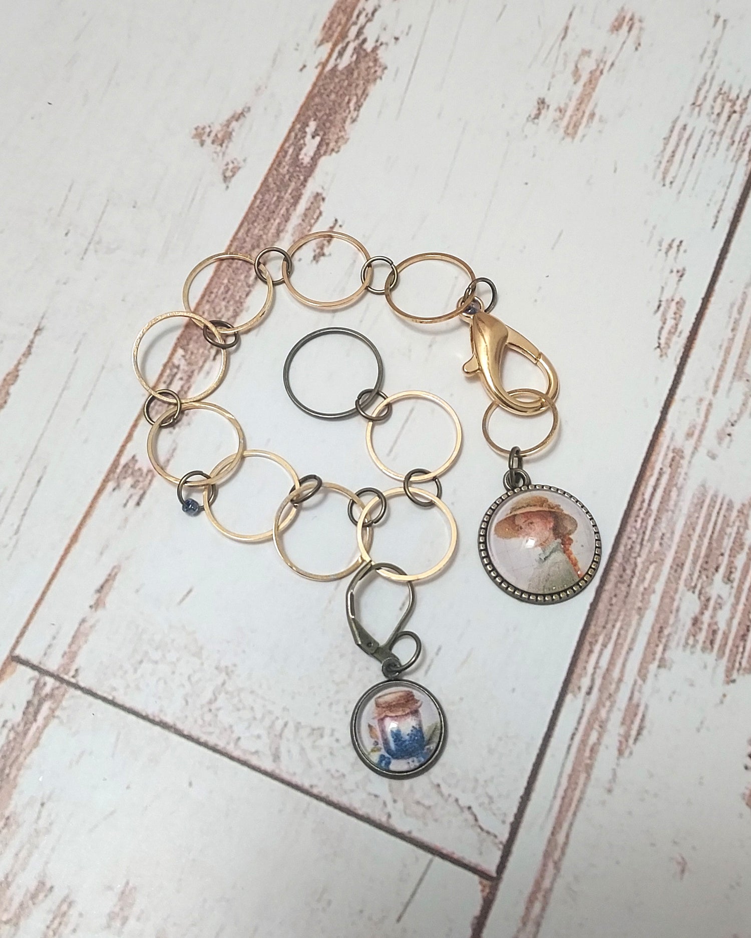 Compte-rangs Tricot circulaire artisanal