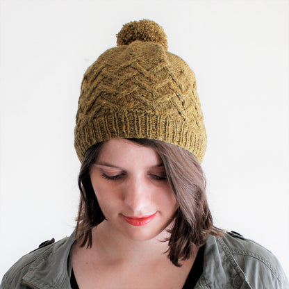 patron tricot bonnet Dulwich de The Sweater Collective en Français