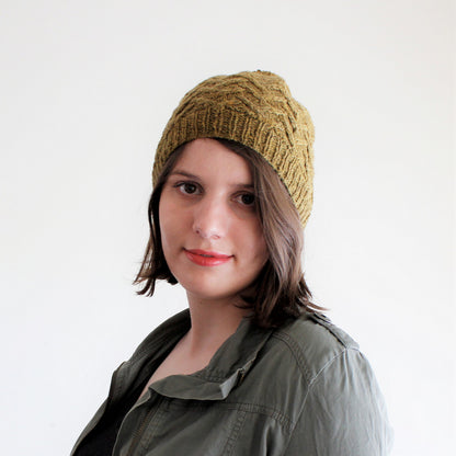 patron tricot bonnet Dulwich de The Sweater Collective en Français