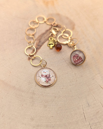 ⏱ Compte-rangs – Flocons et Pompon