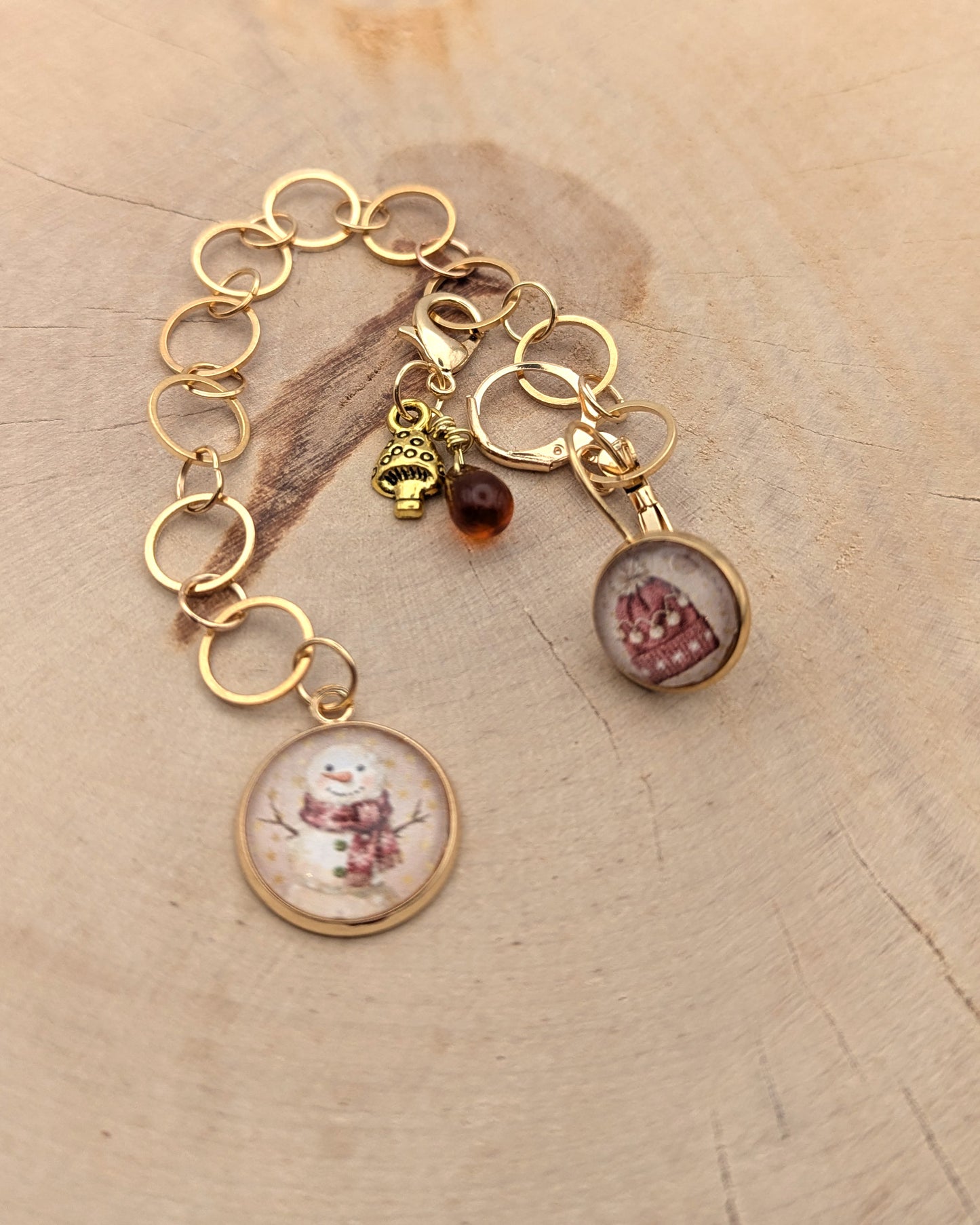 ⏱ Compte-rangs – Flocons et Pompon