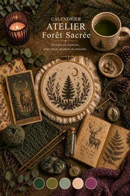 Le Tarot des Nuits d'Hiver - Calendrier de l'Avent Atelier
