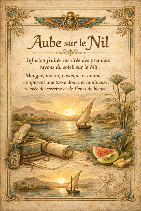 Infusion Aube sur le Nil
