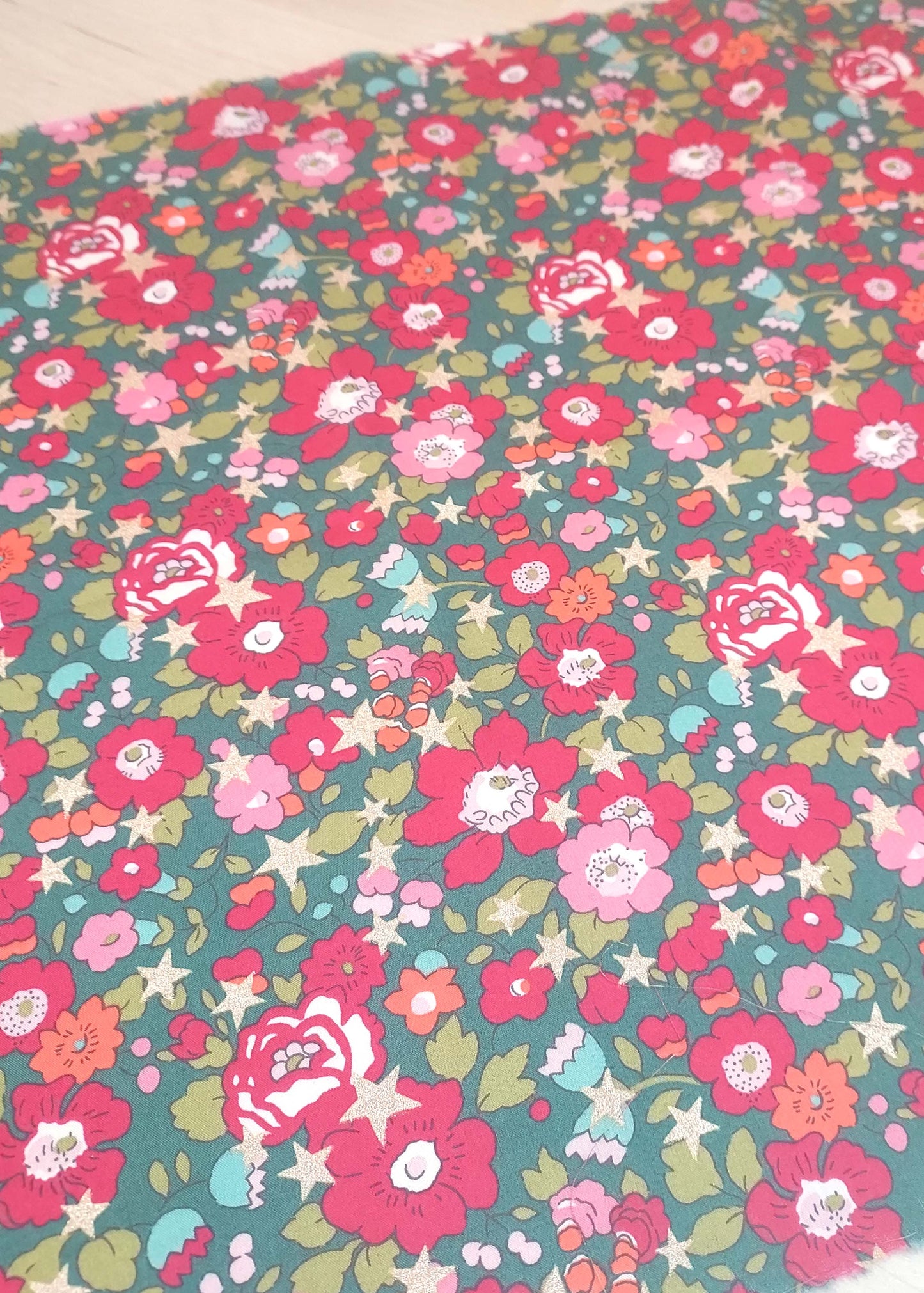 Liberty Wiltshire Bud Rose Fabric