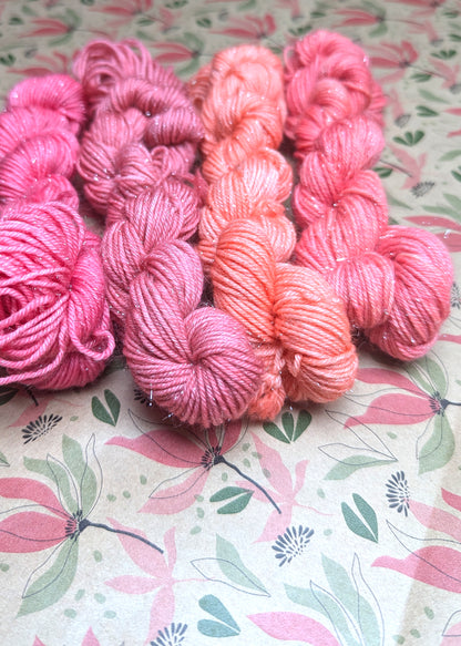 Sorbet d’été – Lot de 4 minis à paillettes