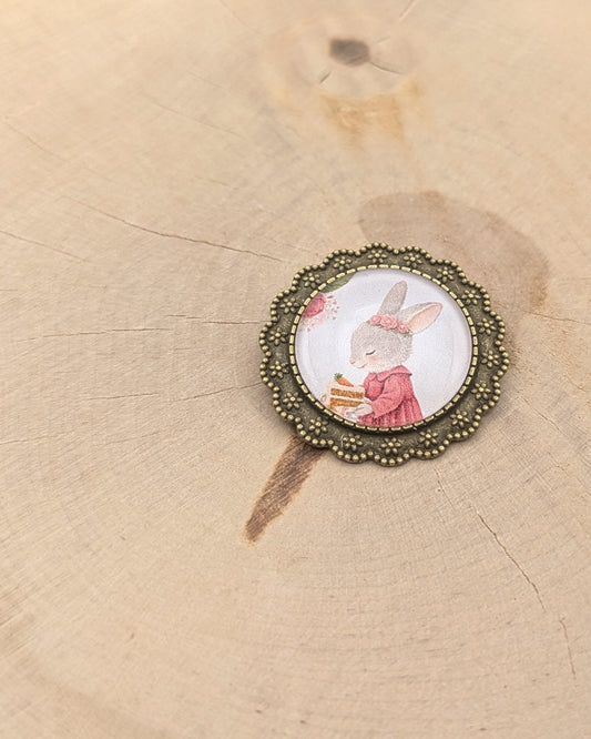 🎀 Broche – L'Anniversaire de Lucette
