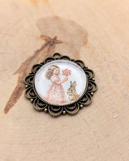 🧷 Aimant de brodeuse – Hiver Poudré