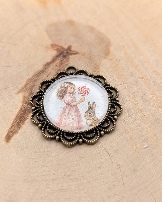 🧷 Aimant de brodeuse – Hiver Poudré