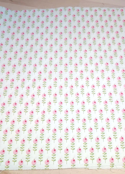 Maple Woods Pink Fabric from Dashwood Studio