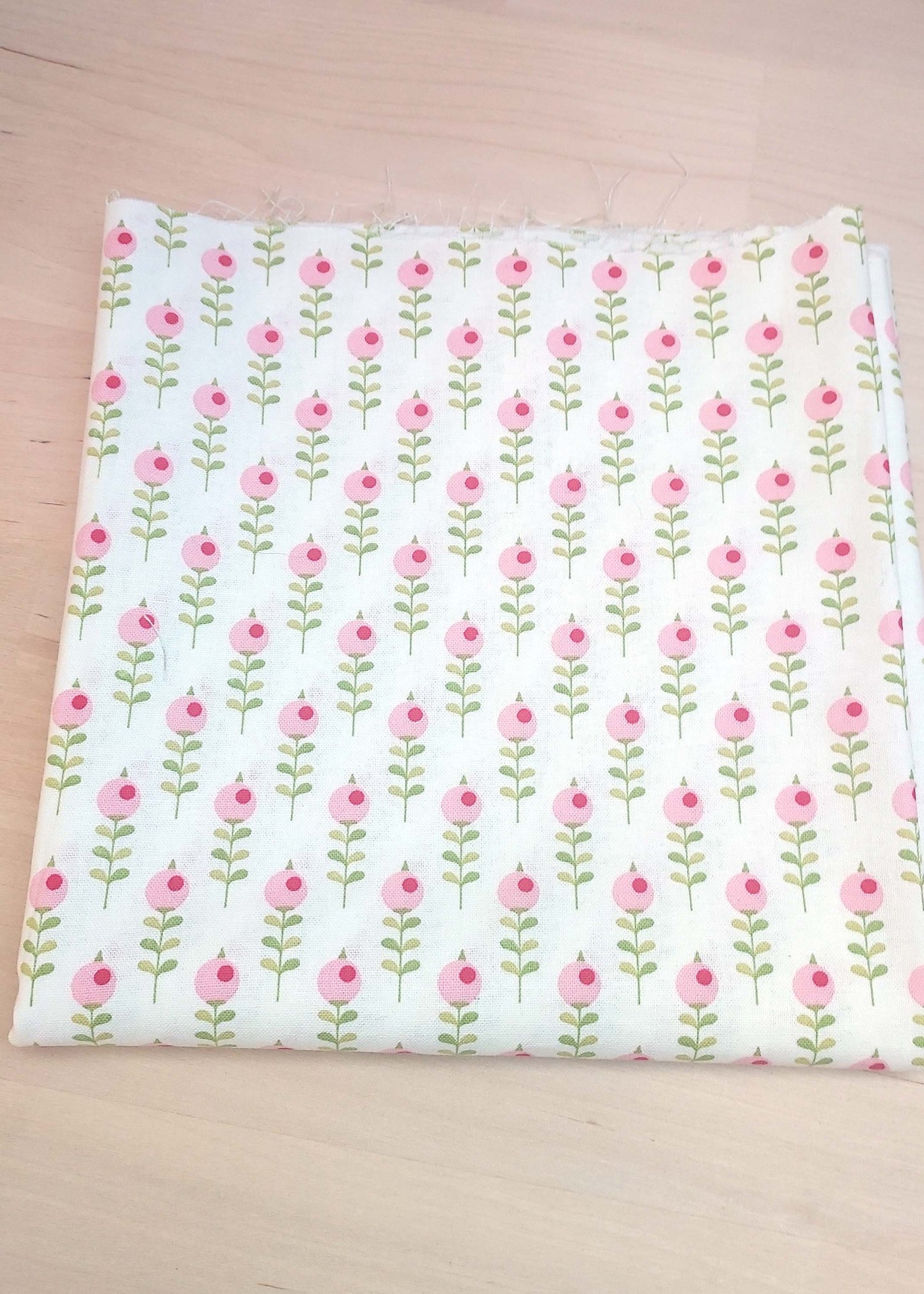 Maple Woods Pink Fabric from Dashwood Studio