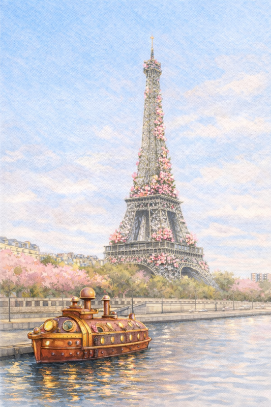 Coffret Tricot – La Robe aux Fleurs Mécaniques