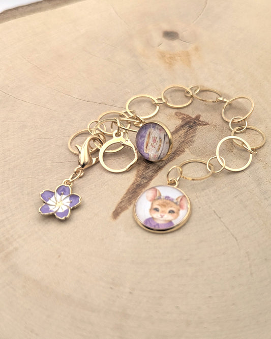 ⏱ Compte-rangs – 🌷 Violette, le cœur en fête