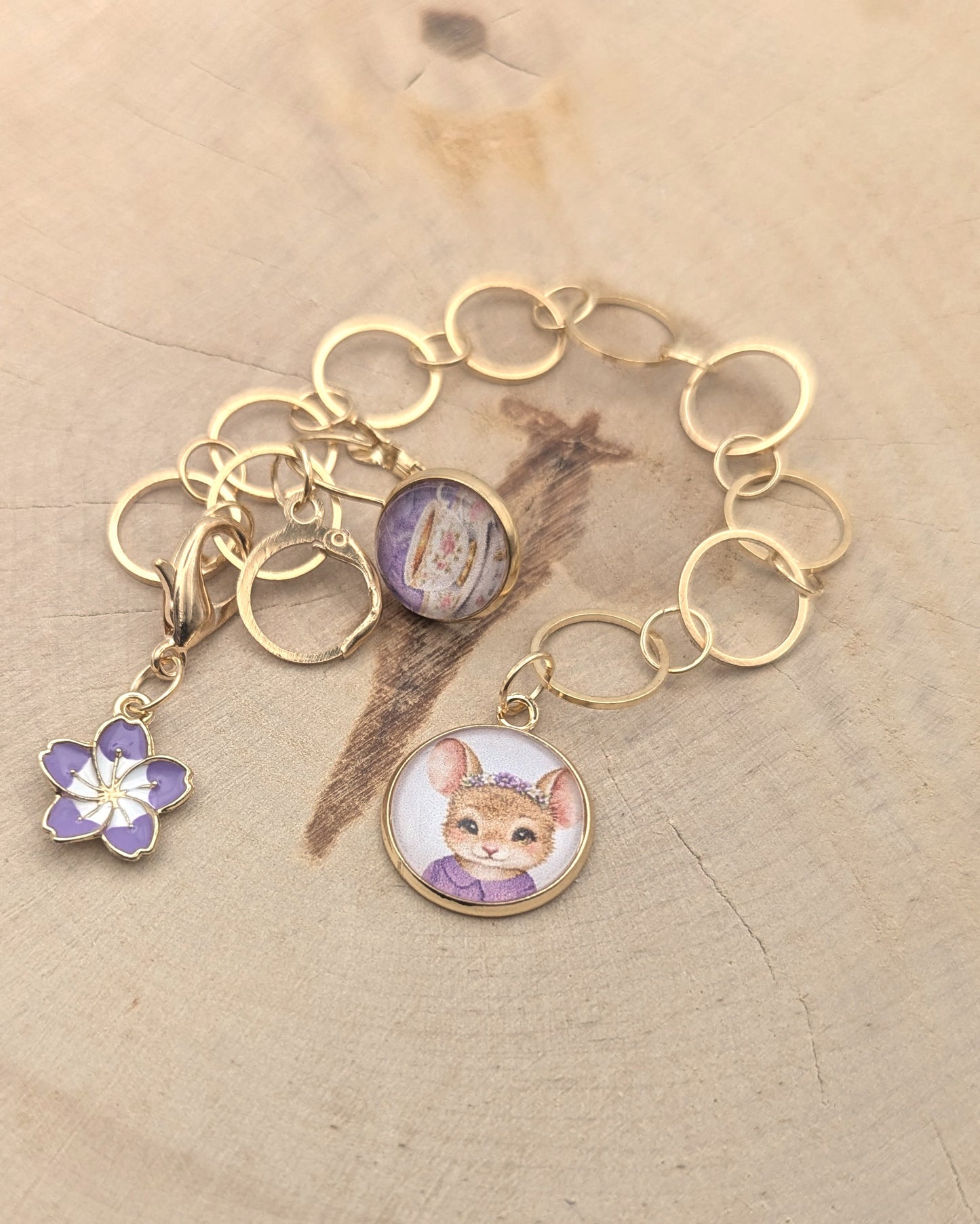 ⏱ Compte-rangs – 🌷 Violette, le cœur en fête