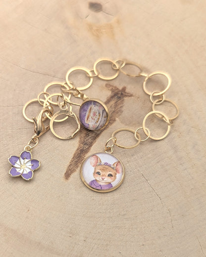 ⏱ Compte-rangs – 🌷 Violette, le cœur en fête