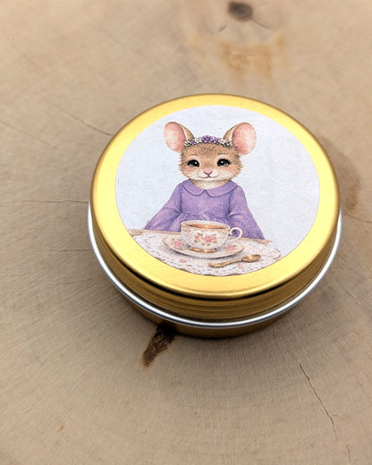 🧶 Ensemble de 5 marqueurs tricot – 🌷 Violette, le cœur en fête