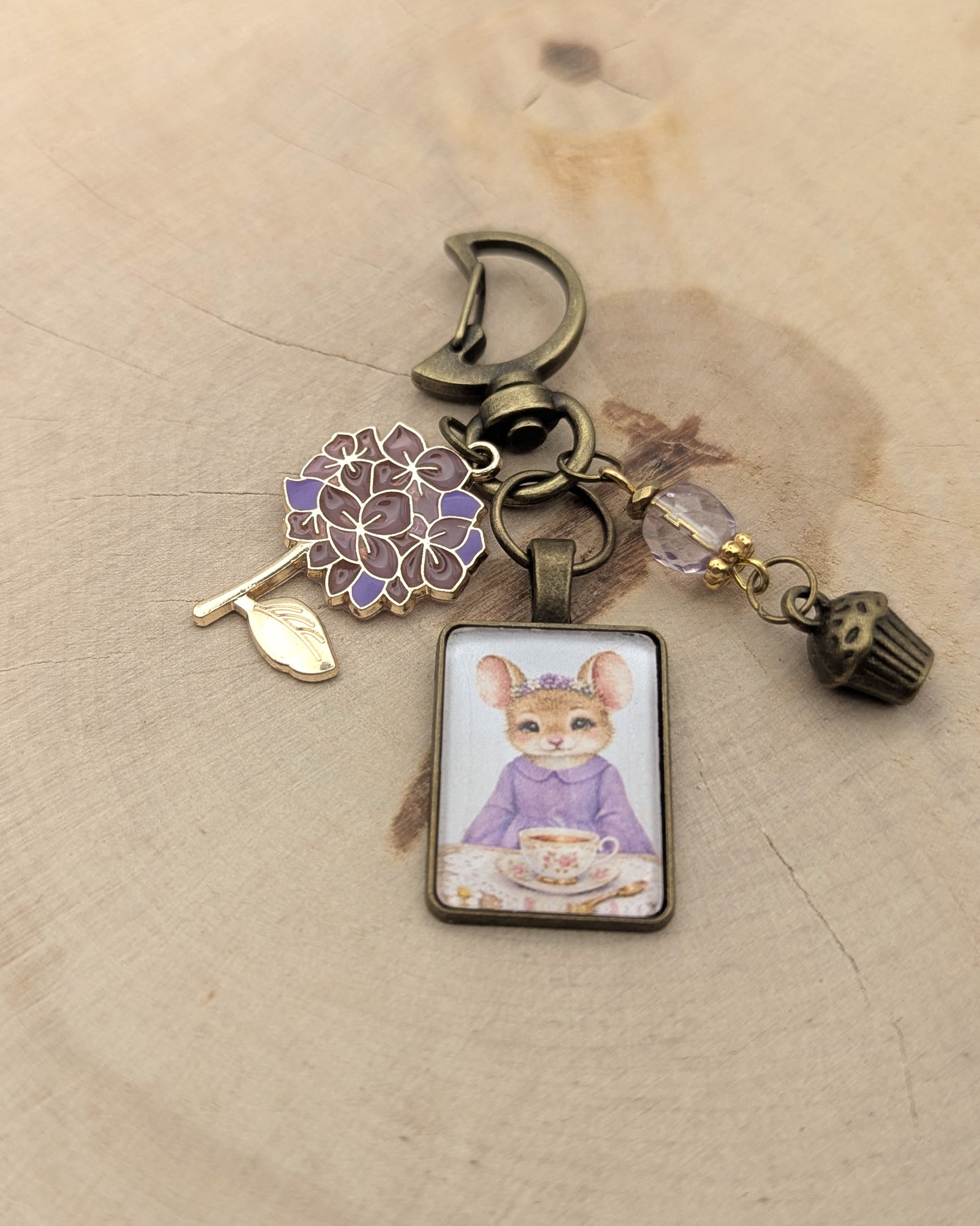 ✨ Pampille – 🌷 Violette, le cœur en fête