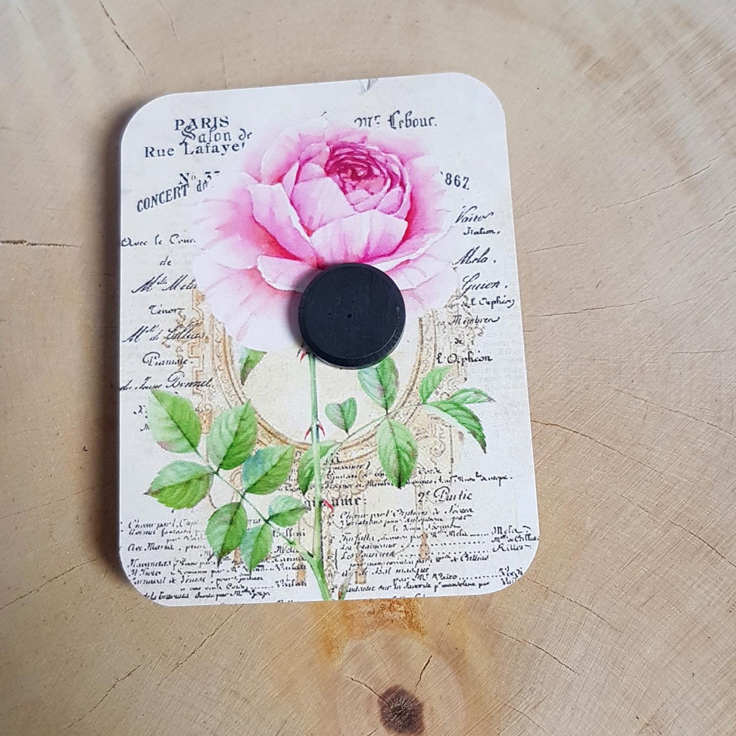 Embroiderer's magnet (or Magnet) Rose Garden