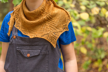 Dovana shawl knitting pattern by Ysolda Teague