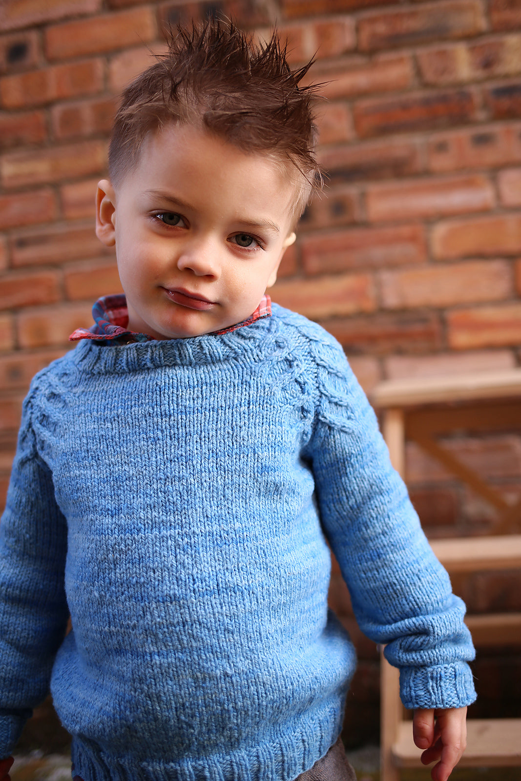 Hearthstone sweater knitting pattern by Ysolda Teague (child and adult sizes)