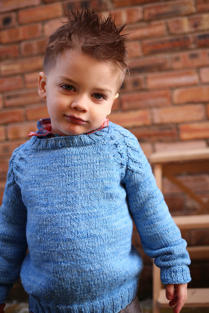 Patron tricot pull Hearthstone par Ysolda Teague (tailles enfant et adulte)