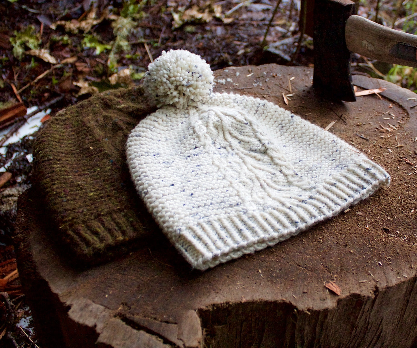 Faller hat knitting pattern by Boyland Knitworks