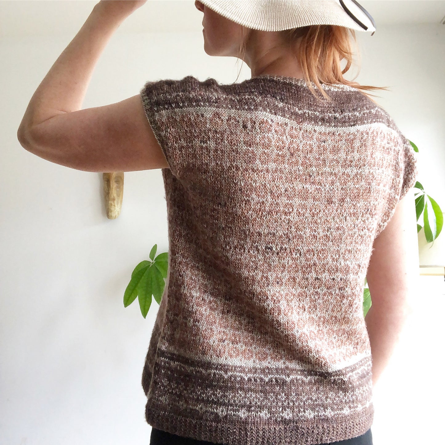 Skal sweater knitting pattern by This Bird Knits Designs