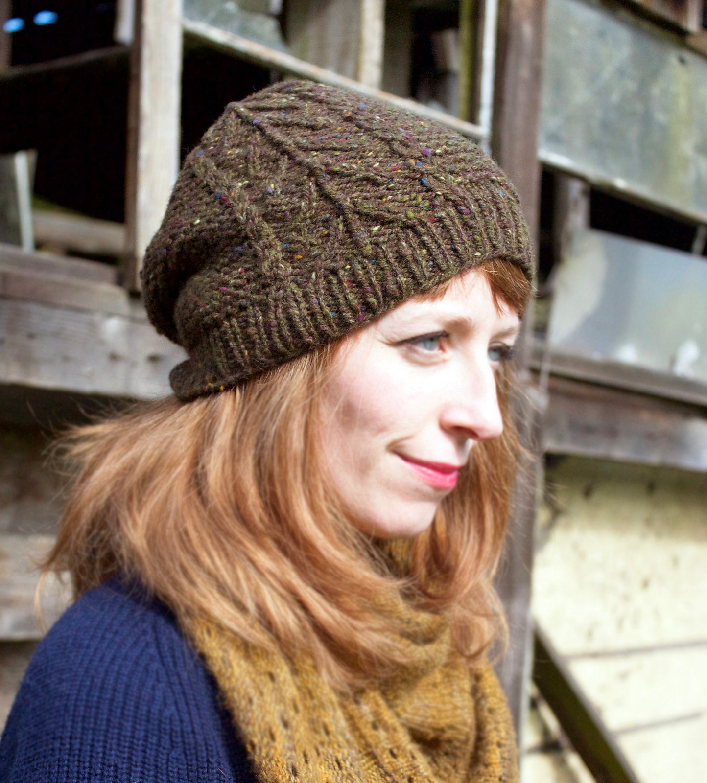 Faller hat knitting pattern by Boyland Knitworks