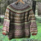 Festive Doodle sweater knitting pattern by Boyland Knitworks