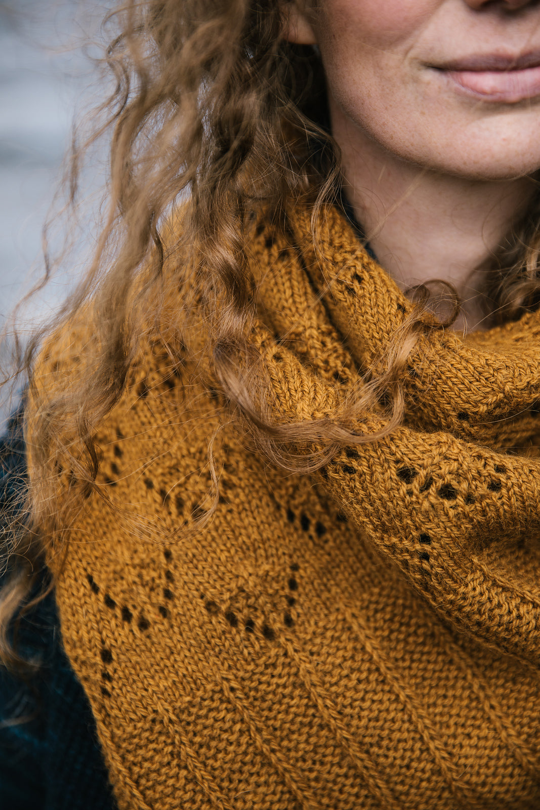 Elfriede shawl knitting pattern from Very Shannon